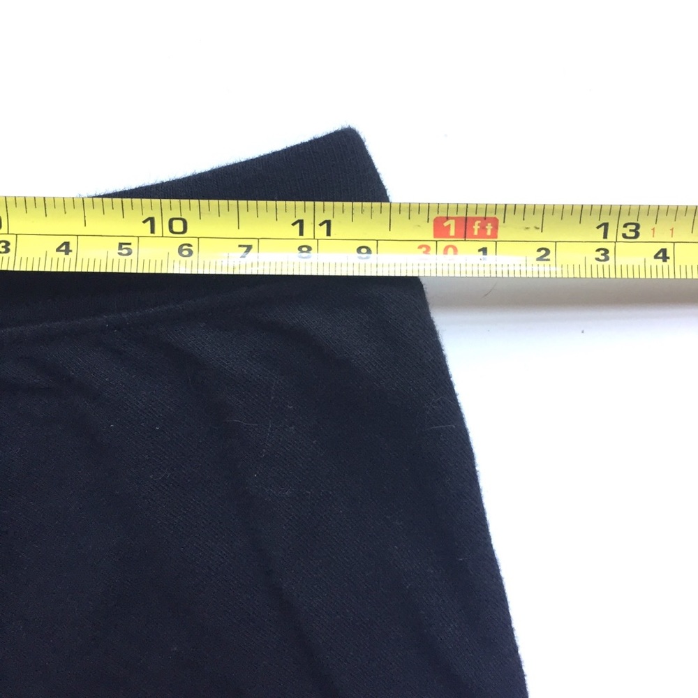 3/20 American Apparel women’s black high low skirt - Picture 8 of 8
